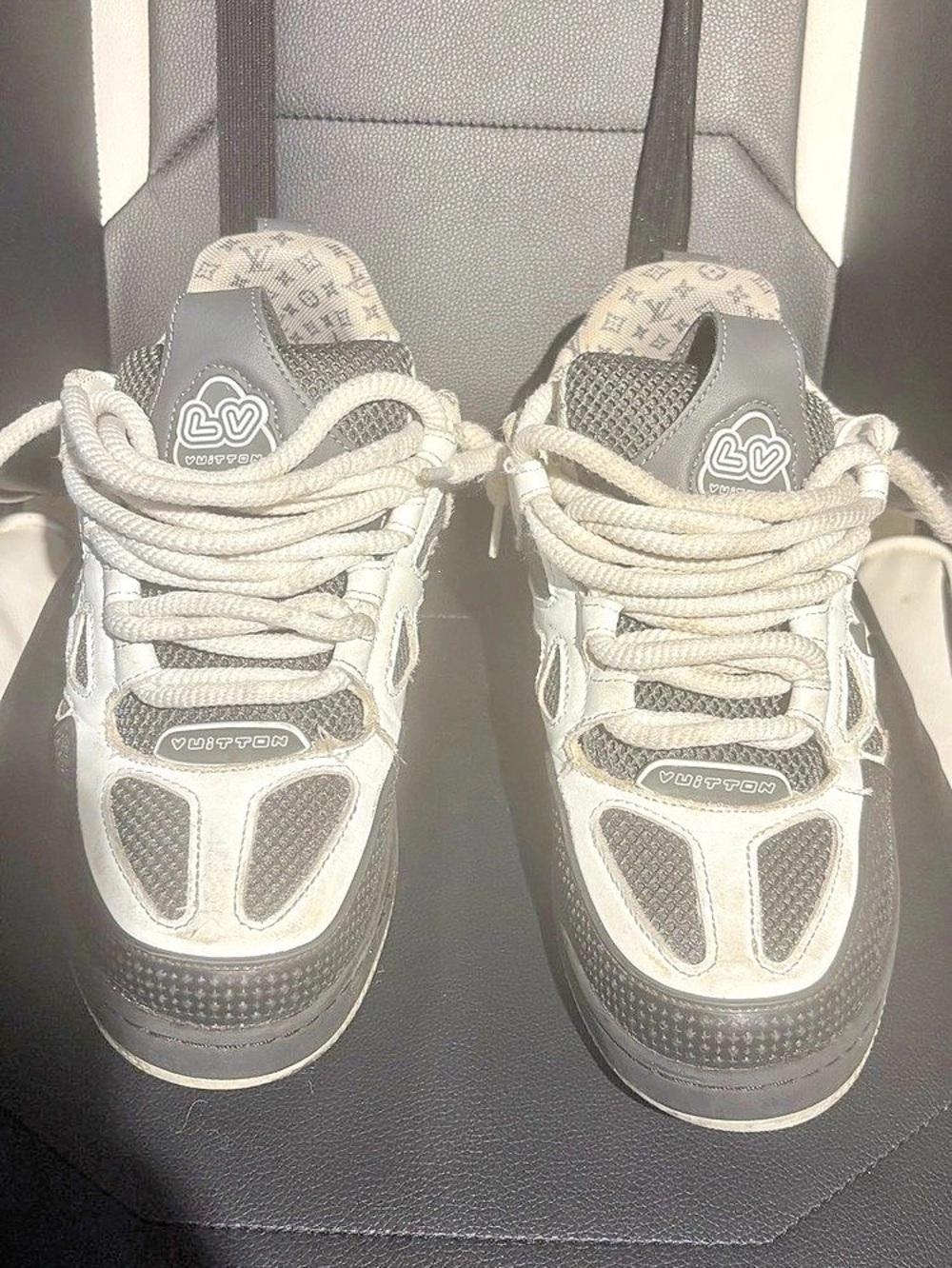 Louis Vuitton LV Skate Sneaker 'Grey White'